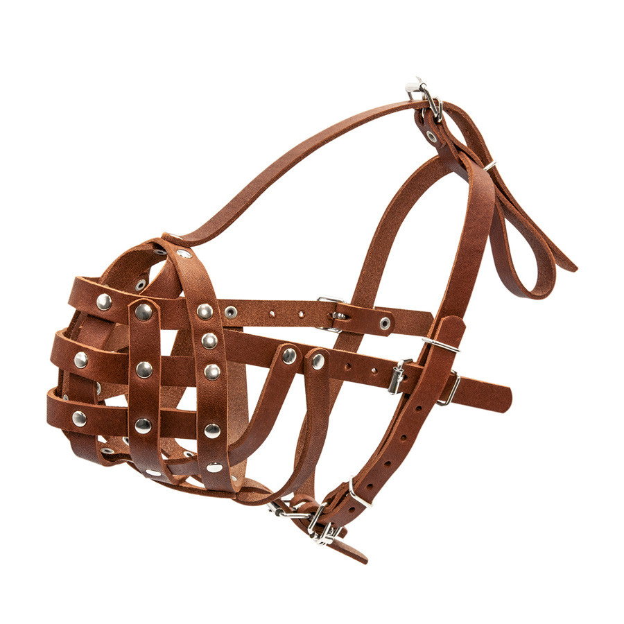 Намордник твердий "CoLLaR" (боксер великий) коричневий Коломыя - изображение 2