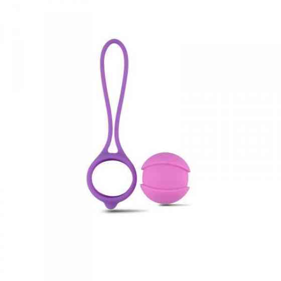 Вагинальный шарик Palline Vaginali Bi-Balls Single Purple Sex Aura Киев