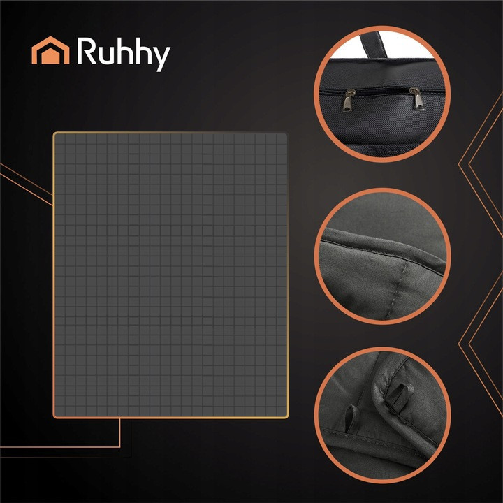 Ковдра обважнена 10 кг гравітаційна 220х200 см із сумкою Ruhhy (24427) Нововолинськ - фото 2