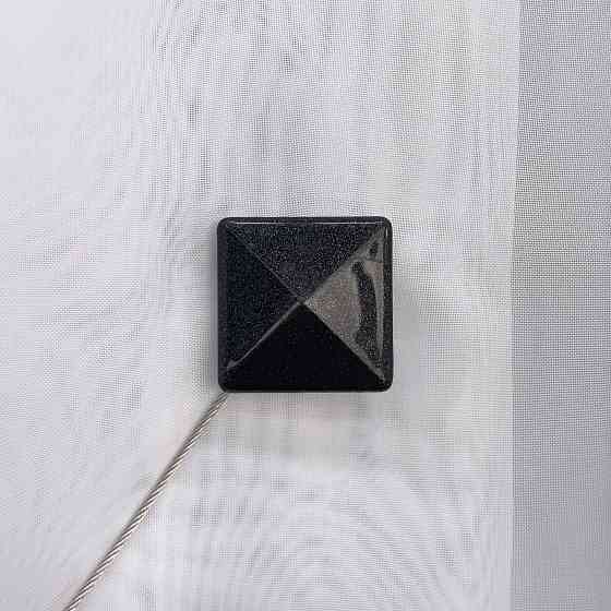 Магниты для штор и гардин Квадрат набор 2 шт Чёрный (81-133) Киев