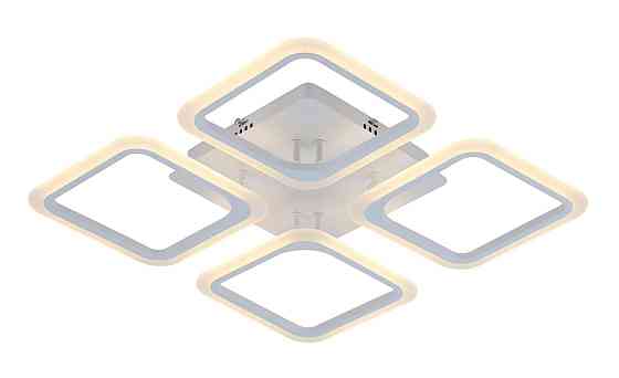 VALESO Люстра світлодіодна акрилова стельова 6110-4 WT 74W Коломия