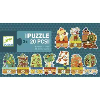 Пазл Djeco Я считаю (DJ08194) Винница