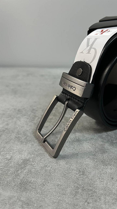 Чоловічий ремінь Tommy Hilfiger, брендовий класичний ремінь, який є добрим поясом з натуральної шкіриMasterSem Київ - фото 2