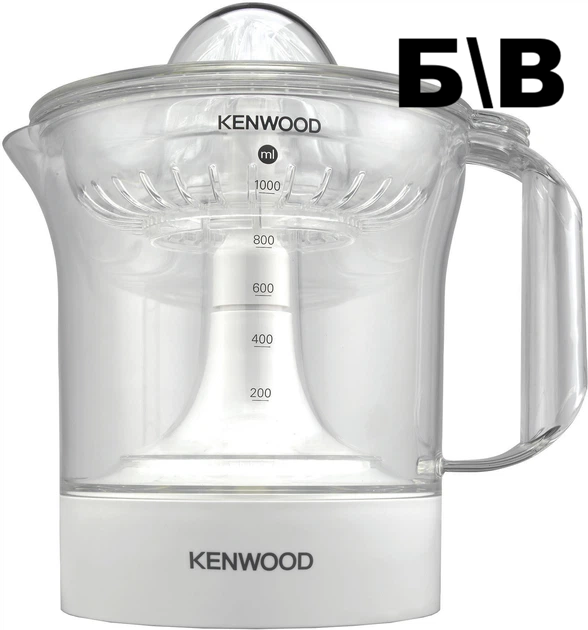 Соковижималка для цитрусових Kenwood JE290A: Цитрус-прес для дому, стильний дизайн, Б/В Київ - фото 2