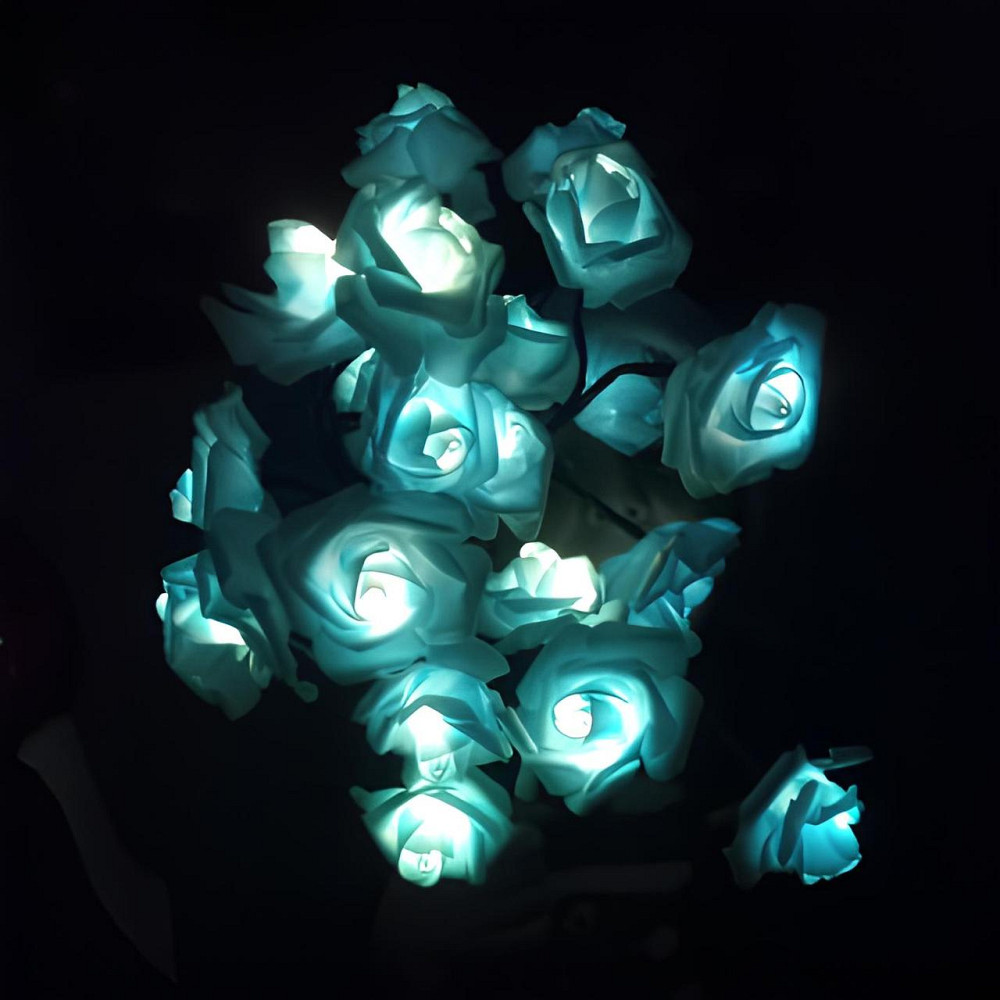 Дерево из роз RESTEQ. Дерево ночник с розами. Светодиодная лампа настольная с розами, USB. LED ночник Киев - изображение 2