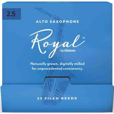 Трость для саксофона D'Addario Royal - Alto Sax #2.5 - 25 Pack (RJB0125-B25) Винница