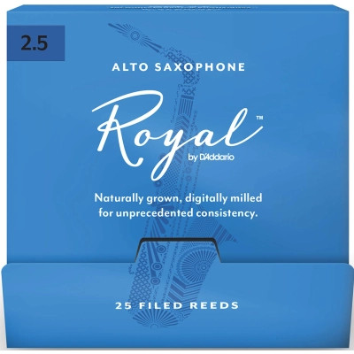Трость для саксофона D'Addario Royal - Alto Sax #2.5 - 25 Pack (RJB0125-B25) Винница - изображение 1