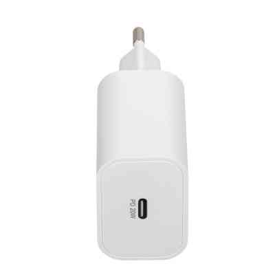Зарядное устройство RivaCase 1xUSB Type-C PD 20 Вт кабель Type-C white (PS4101 WD4 (White)) Винница