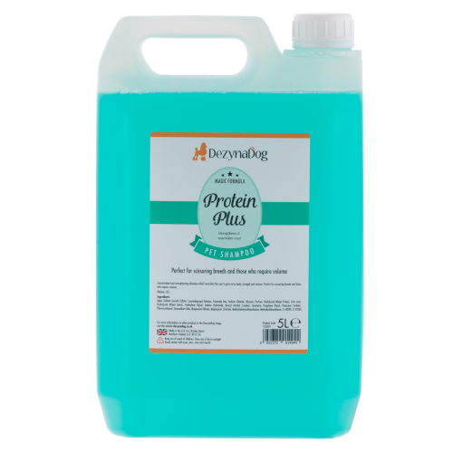 Шампунь Dezynadog Protein Plus High Volume для стрижених порід зміцнює і додає об єму неслухняній шерсті підходить для отрим Київ - фото 1
