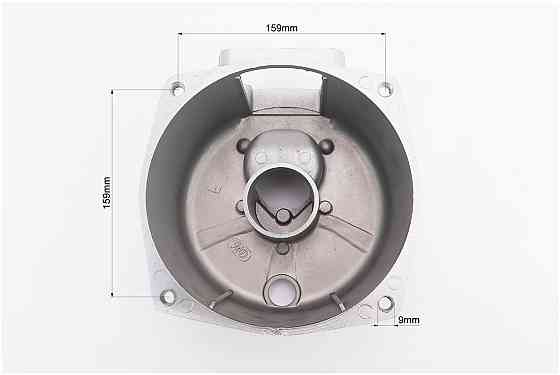 Корпус мотопомпи 2", фланець "трикутник" Киев