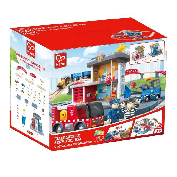 Іграшкова залізниця Hape Штаб аварійної служби 55 ел. (E3736) Харків - фото 4
