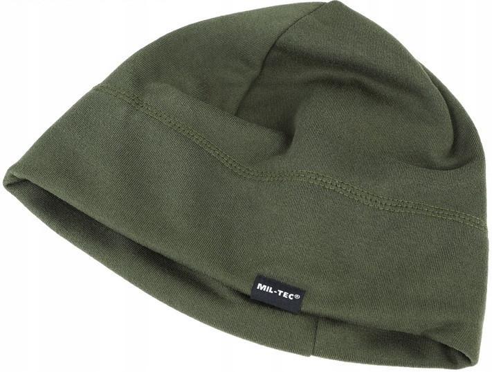 Універсальна Термоактивна Шапка біні зимова з флісу Mil-Tec від Sturm (12144101) Olive Нововолинськ - фото 7