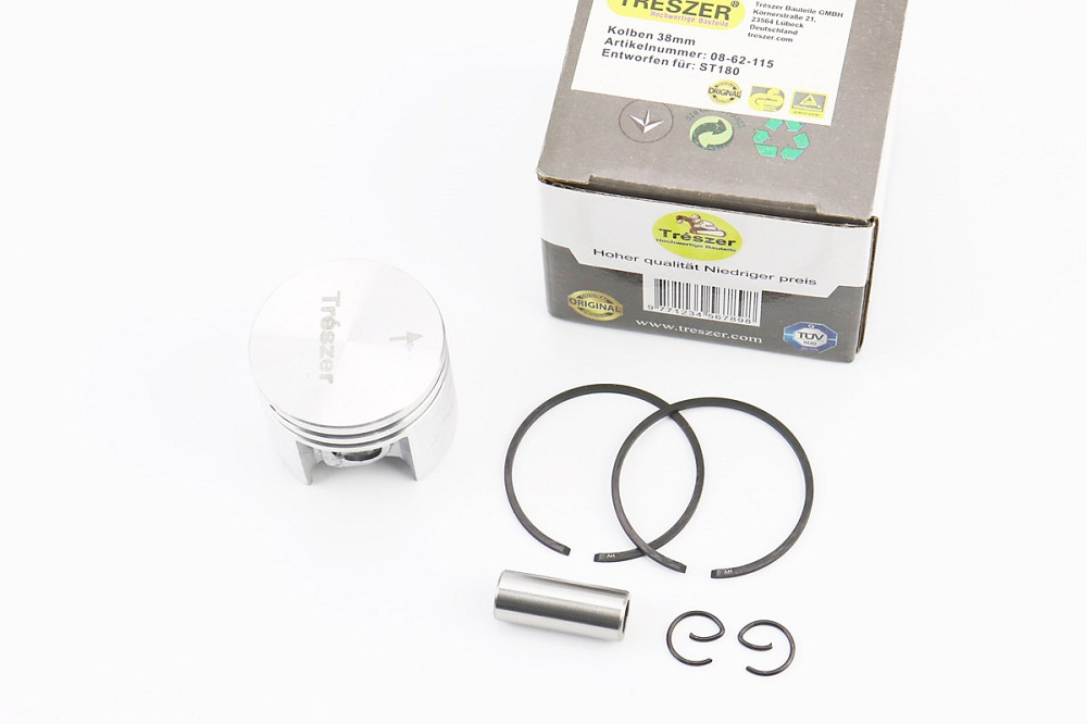 Поршень к-кт MS-180 38mm (палець 10mm) Киев - изображение 1