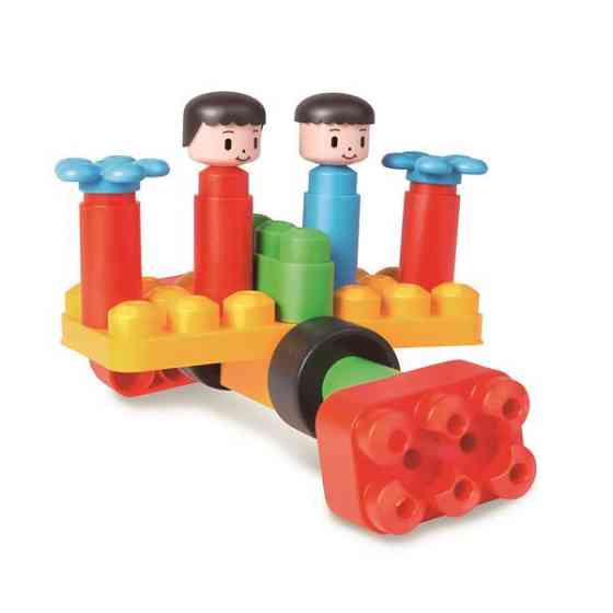 Конструктор PolyM Ігровий майданчик 110 деталей (760011) Харків