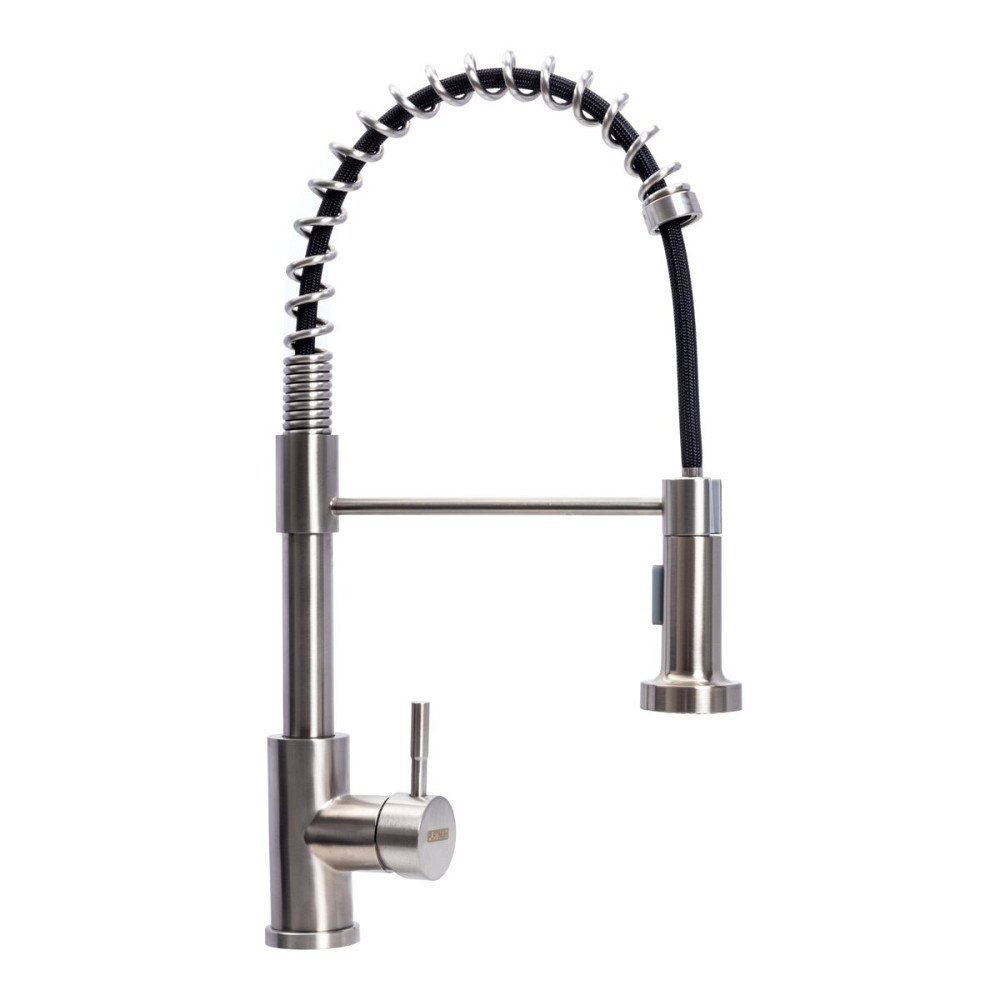 PLATINUM Змішувач кухонний з пружиною Valeso FR56 Київ - фото 1