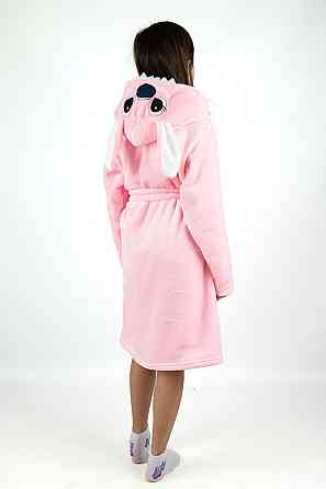 Халат детский, велсофт, Ангел розовый Киев