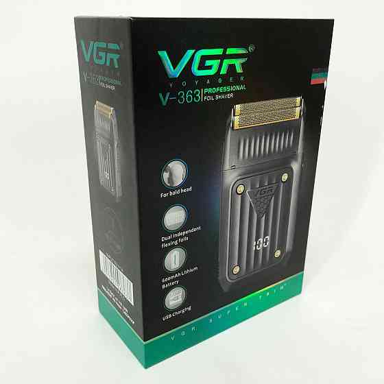 Професійний тример з насадками VGR, Багатофункціональна машинка для стрижки бороди, Бритва для бороди UF-18 Львів