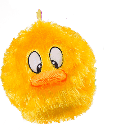 Надувний м'яч "Fuzzy" каченя /23 см/плюш/жовтий Рівне