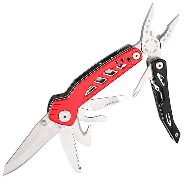 Мультитул INTERTOOL HT-0542 180 мм, 11 в 1 - найкращий вибір для рибалки або туриста Львів - фото 4