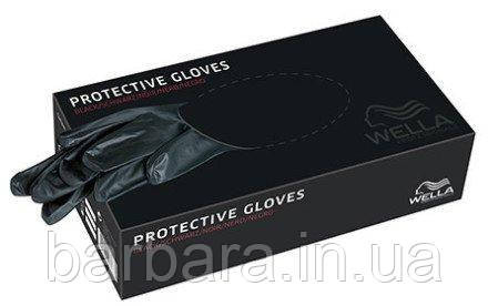 Перчатки одноразовые Wella Londa Protective Gloves Black-100 шт. Киев - изображение 1