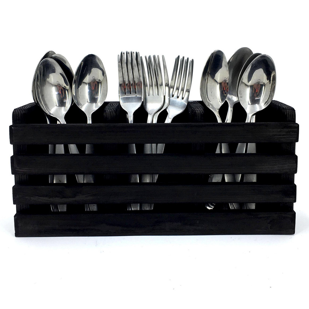 Підставка для столових приладів "Пане" венге Миколаїв - фото 2