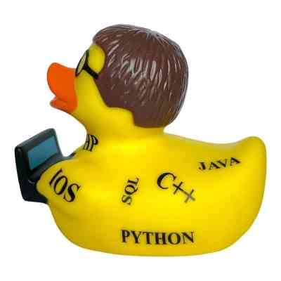 Игрушка для ванной Funny Ducks Утка Программист (1333) Винница
