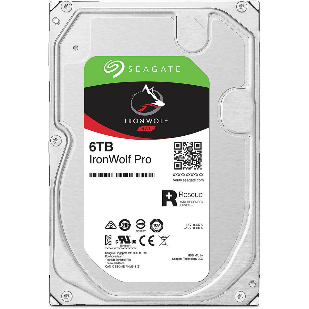 Накопичувач HDD SATA 6.0TB Seagate IronWolf Pro 7200rpm 256MB (ST6000NT001) 3.5" Харків - фото 8