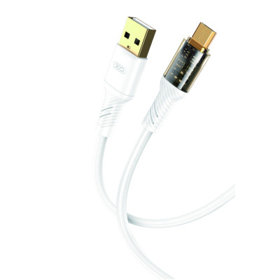 Дата кабель USB 2.0 AM to Micro 5P 1.0m 2.4A white XO (NB229-M-1-WH) Винница - изображение 1