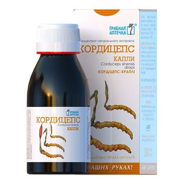 Кордицепс капли ФитоБиоТехнологии 100мл Луцк - изображение 1