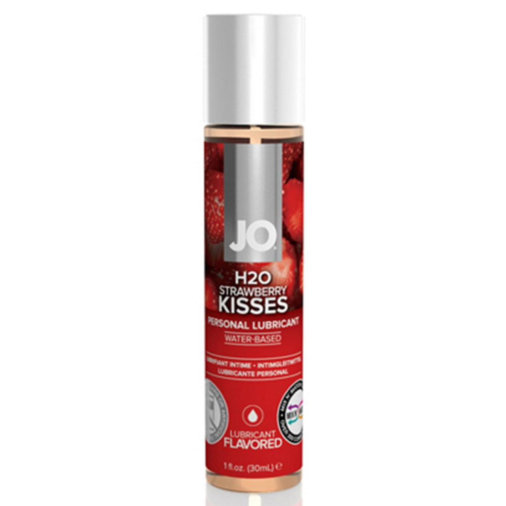Лубрикант System JO - H2O Lubricant Strawberry 30 ml Sex Aura Київ - фото 1