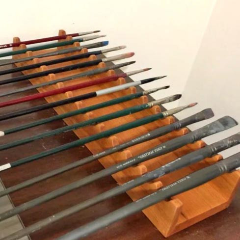 Органайзер для пензлів "Фігурал 15" сієна Миколаїв - фото 1