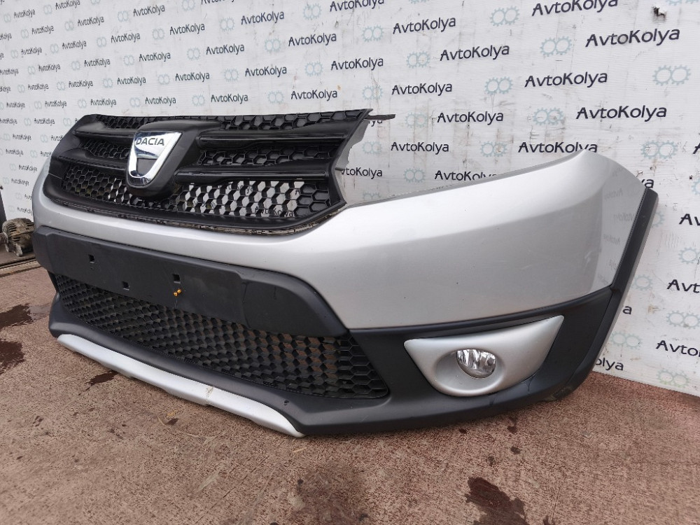 Бампер передній в зборі Dacia Sandero Stepway 2012-2016 (620220754) Ковель - изображение 10