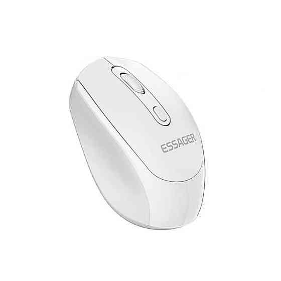 Миша безпровідна ESSAGER (Color box)Spirituel 2.4G wireless mouse White (ESBWX-LD02-Z) Киев