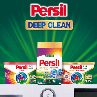Стиральный порошок Persil Expert Deep Clean Автомат Color Свежесть от Silan 1.2 кг (9000101804652) Винница - изображение 6