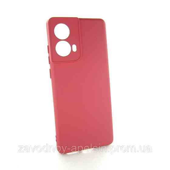 Motorola Moto G85 Силиконовый чехол Защита камеры (красный) Одесса