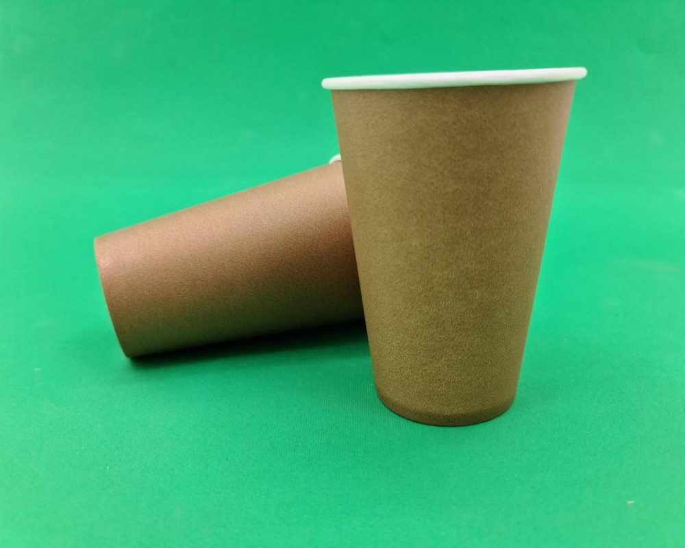 Стакан картонний 400 (12oz) "KRAFT Маестро (50 шт.) Харків - фото 1