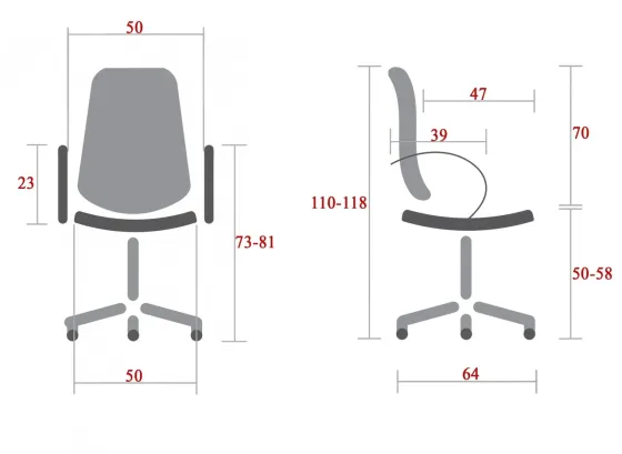 Офісне Крісло Керівника Richman Alberto Boom 16 Хром М2 AnyFix Червоний Київ
