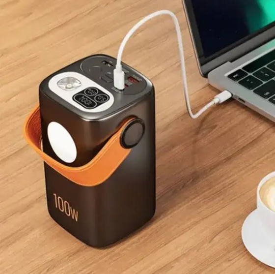 Зовнішній акумулятор Power Bank 60000mAh 100W KP KPG-60000 швидка зарядка для ноутбуків Одеса
