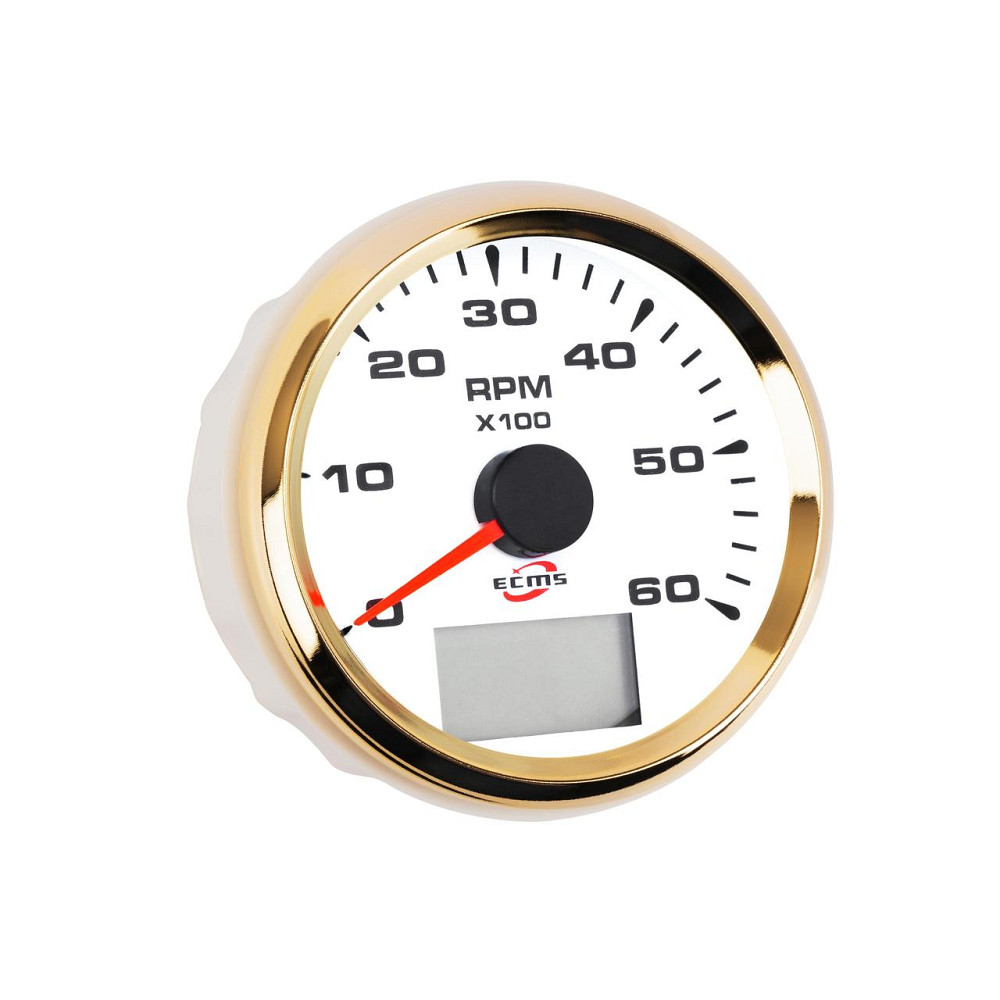 Тахометр с моточасами для лодок катеров яхт Ecms Диаметр 85Мм Киев - изображение 3