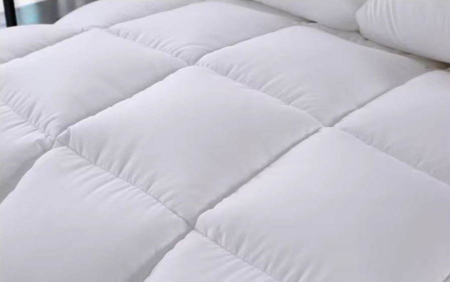 Одеяло двуспальное белое Hilton 200×230 см.Гостиничное для дома и гостиниц 3 кг,силиконовый наполнитель Каменец-Подольский - изображение 4