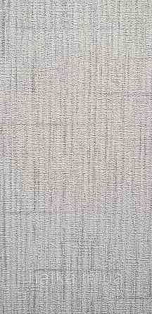 Шпалери вінілові на флізеліні Rasch Golden Hour метрові однотонні смужки під мішковину сірі Київ
