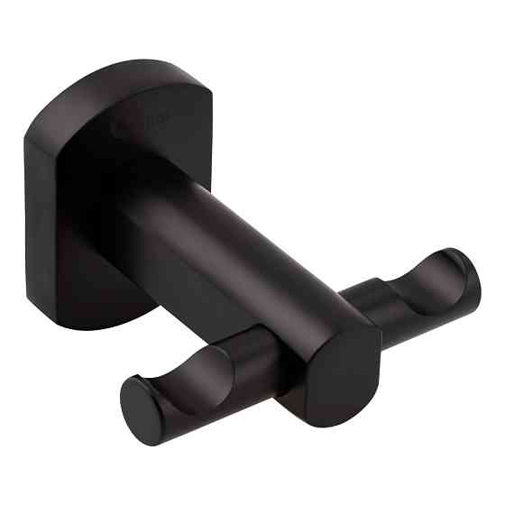 Гачок Qtap Liberty подвійний QTLIBBLM1154 Black Київ