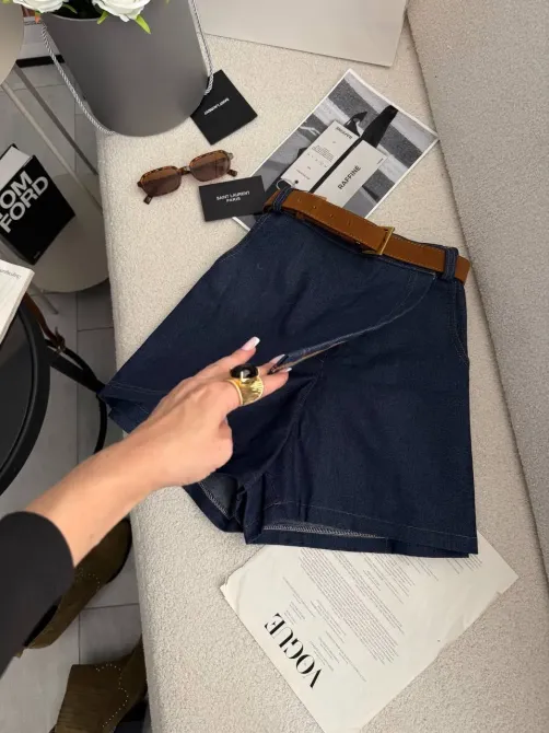 Жіноча джинсова шорти-спідниця літня Одеса - фото 17