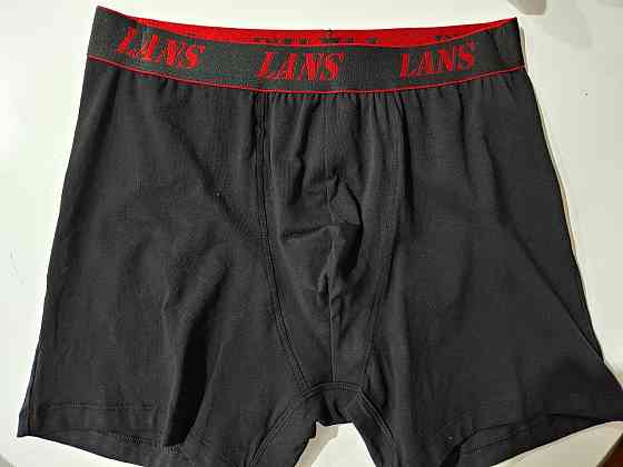 Трусы мужские шорты Lans 06/037 4XL, Черный Киев