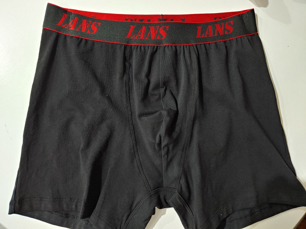 Трусы мужские шорты Lans 06/037 4XL, Черный Киев - изображение 2