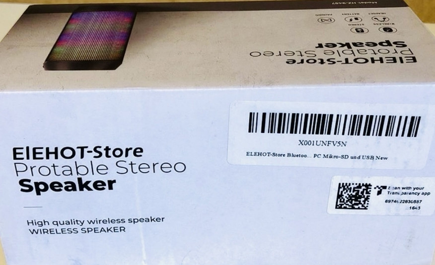 Портативна колонка ELEHOT HZ-9457 Киев - изображение 5