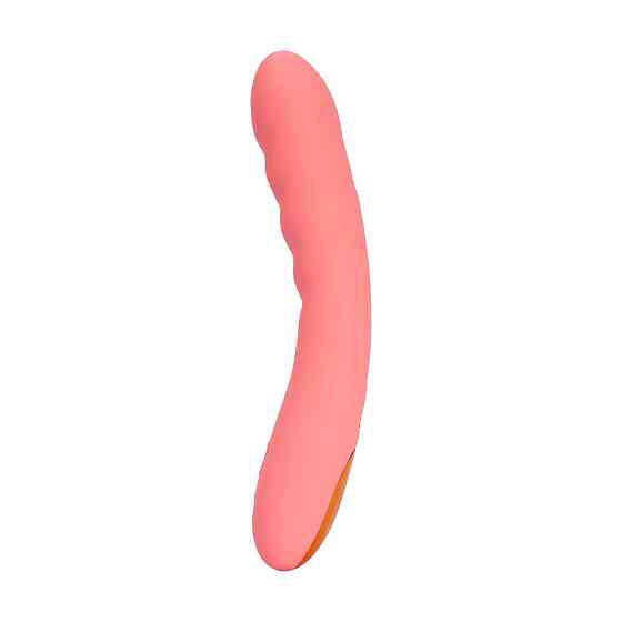 Смарт-вибратор с пульсацией Svakom Ava Neo Peach Pink, 15 режимов работы, водонепроницаемый Sex Aura Киев