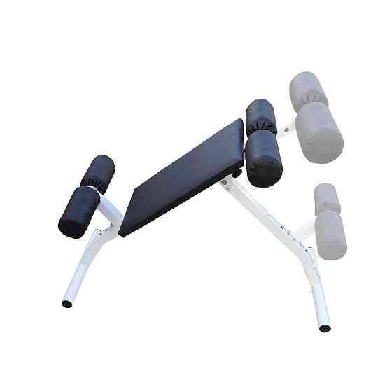 Лавка для преса комбінована складна KZ-830 Тренажери для преса, гіперекстензії Київ