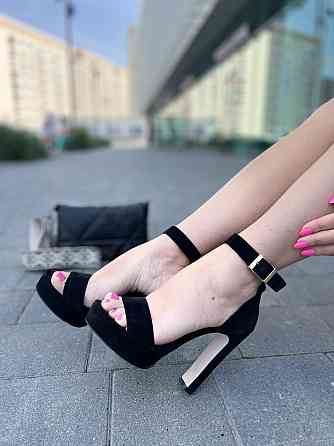 SANTINI Босоніжки жіночі SANTINI 951081-21 чорні (літо, замша натуральна) (3793) 36р.38р.39р. Коломия