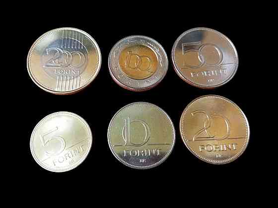 Hungary Венгрия набор 6 монет 5 10 20 50 100 200 Forint 2018 - 2019 UNC Полтава